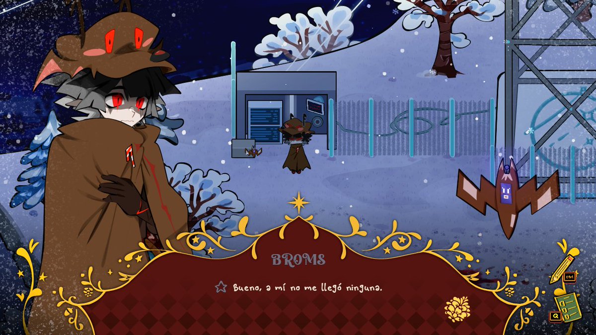 Noreemii's tweet image. ❖Algunos avances sin color. 🦇💜✨

#gamedev #rpgmakermz #ANNSnowmansMiracle