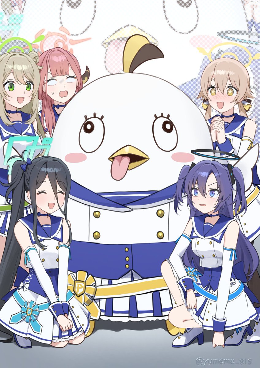 yumeme_818's tweet image. イタズラ☆ストレート with ペロロ様
#ブルアカ