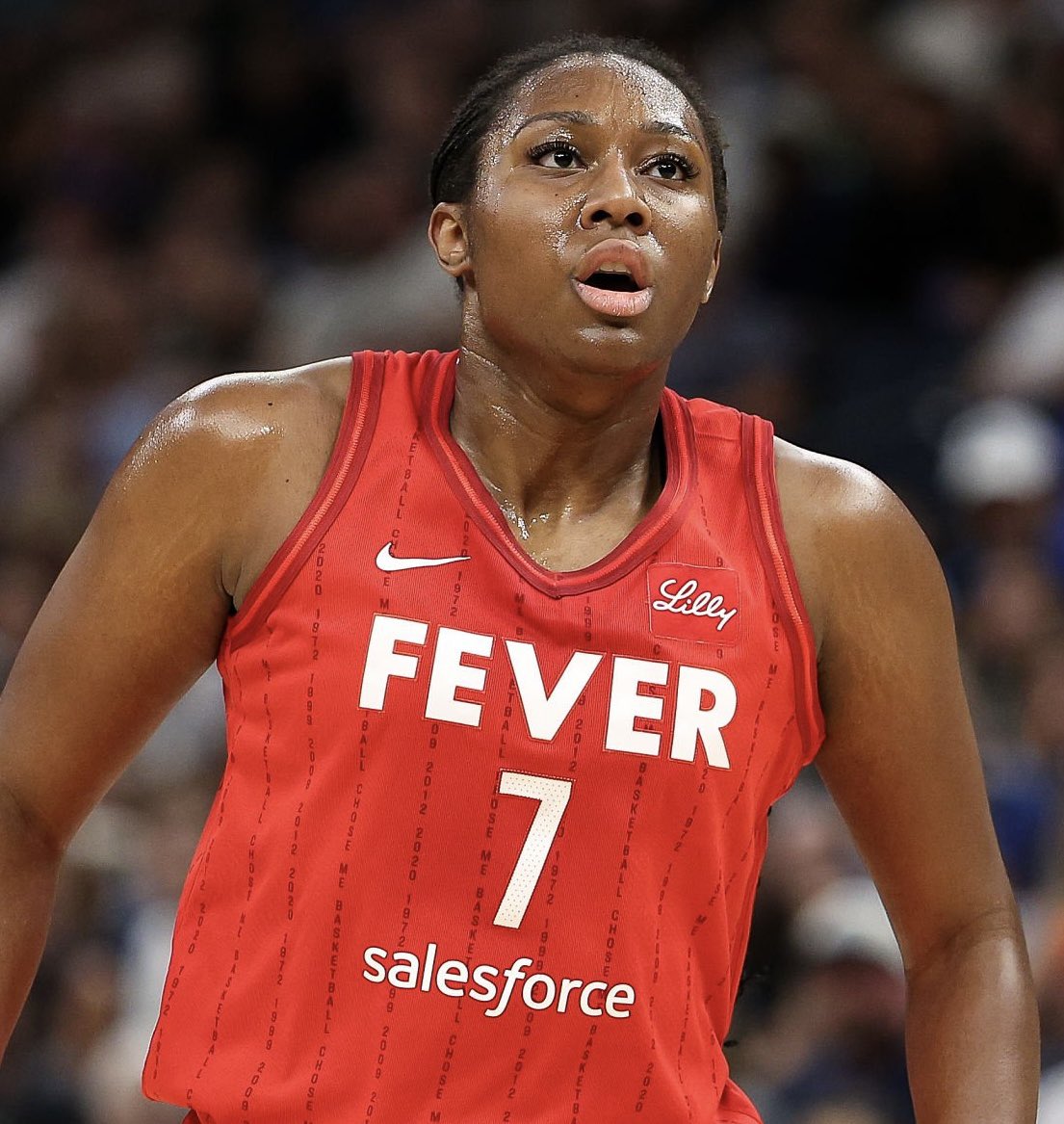 Aliyah Boston tonight:

19 PTS
6 REB
8 AST
70.3% TS

Ties her career-high in assists.