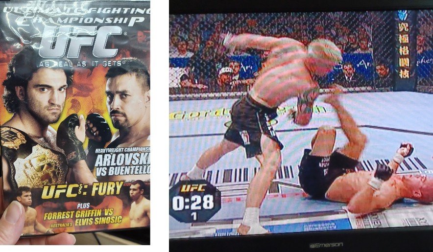 Sick and tired of YouTube ads.
Unearthed ye Olde DVD's from 2005.

Zero ads. 
Planning my next series of small paintings.

Who remembers Joe Rigg?

#mma #ufc #30years #ChrisLytle #joerogan