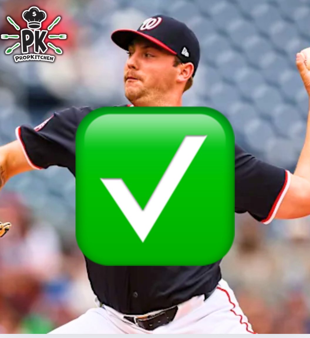 Mitchell Parker “O” 1.5 Walks ✅

Great read from <a href="/FrannysPlays/">Franny</a> 💰 

LIKE IF YOU CASHED! ❤️
