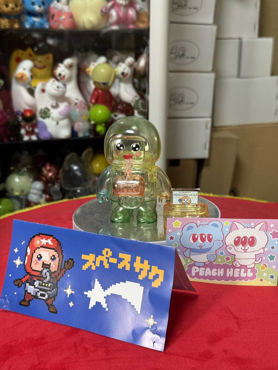 dourakupapa's tweet photo. さっくんの、ももお染めコラボ仕様は美味しそうなクリアピンク🤤🍑初夏のピーチ感がいい🍑相変わらずのアニメチック感も生きてます。
@SPACEsaku555 #スペースサク #さっくん #peachhell #ももお染め https://t.co/TkGKyKOm0t