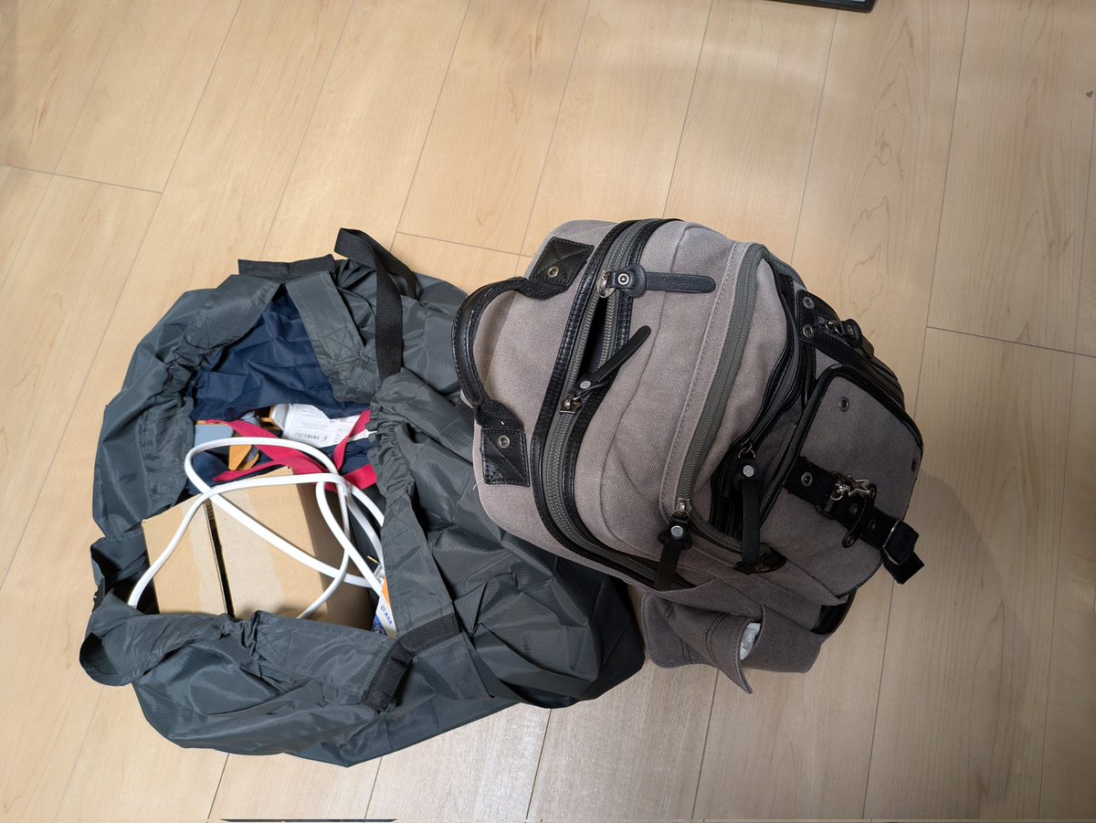 kenichih's tweet image. #ｽﾀｯｸﾁｬﾝお誕生日2025 荷物全部あるはずー。大崎に向けて出発。