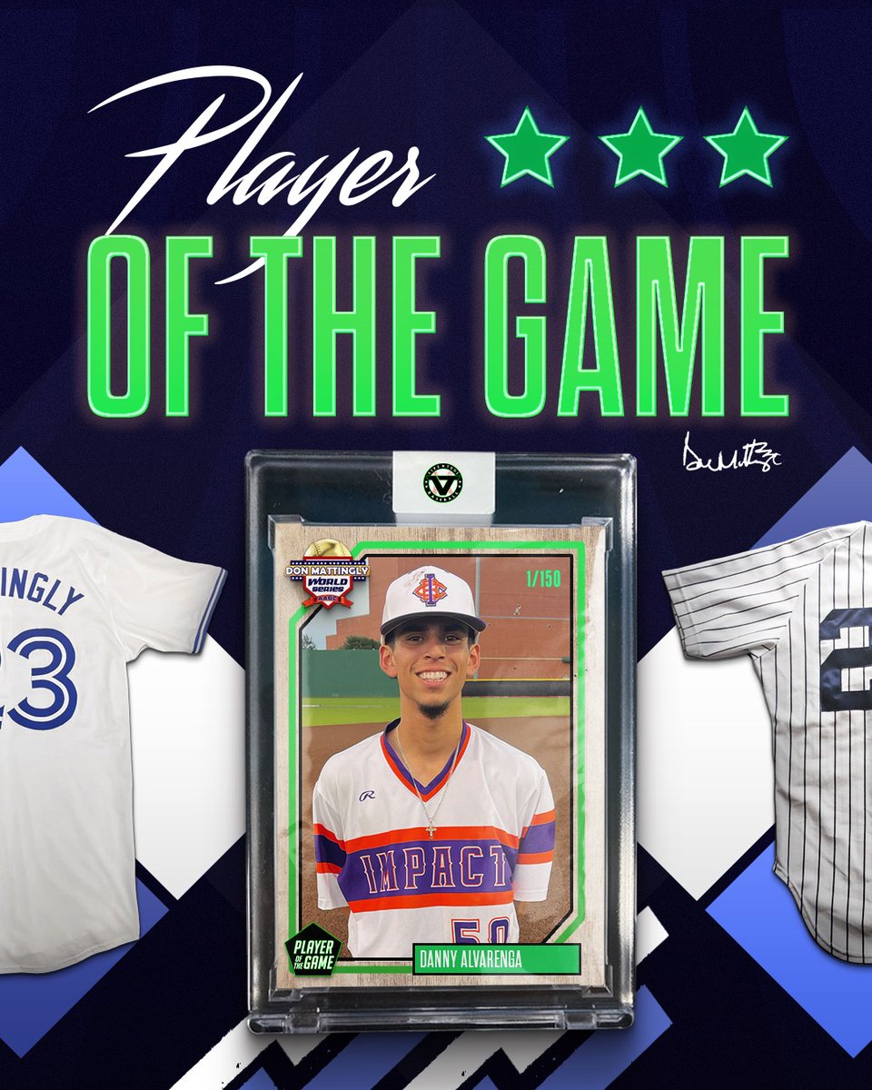 âFive Tool Texasâ (@fivetooltexas) on Twitter photo #MattinglyWS F: <a href="/ImpactBsblClub/">Impact Baseball Club</a> Lorber 12, South Texas Sliders 17U Mayer 4
PoG: <a href="/dannyyalvarenga/">Danniel Alvarenga</a> 2-2, 3 RBI, R, SB
Notable: <a href="/GPWhitehead26/">Garland Whitehead</a> 3-3, 2 RBI, R #MattinglyWS F: <a href="/ImpactBsblClub/">Impact Baseball Club</a> Lorber 12, South Texas Sliders 17U Mayer 4
PoG: <a href="/dannyyalvarenga/">Danniel Alvarenga</a> 2-2, 3 RBI, R, SB
Notable: <a href="/GPWhitehead26/">Garland Whitehead</a> 3-3, 2 RBI, R