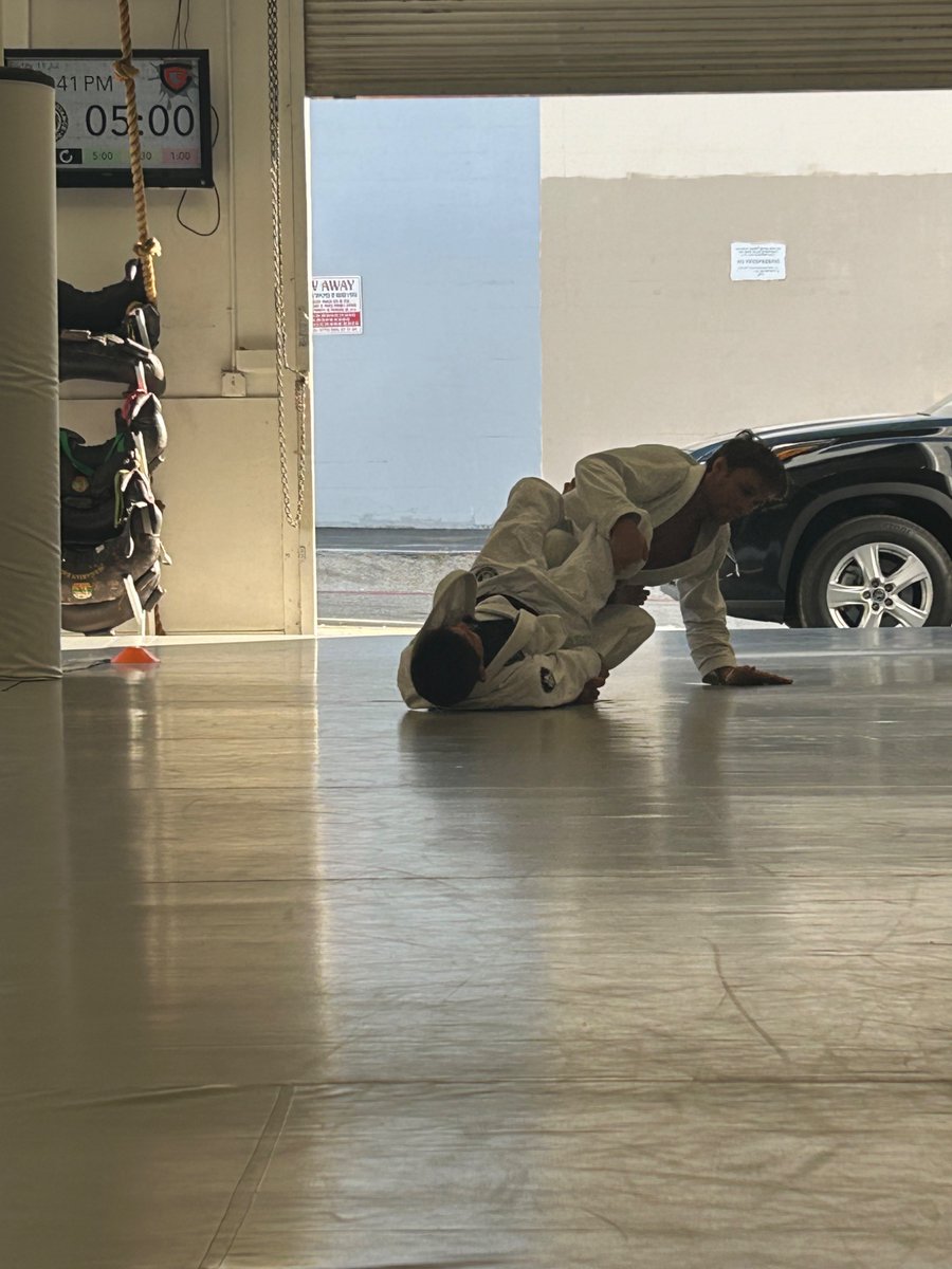 AdrielTweets's tweet image. Oldest had the chance to learn from Clark Gracie today. I know my days are numbered.