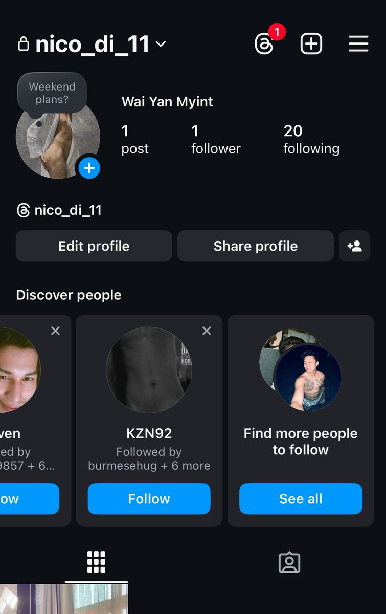 အကောင့်အသစ်လေးကို follow ပီး HDလာယူ 🤭 instagram.com/nico_di_11?igs…