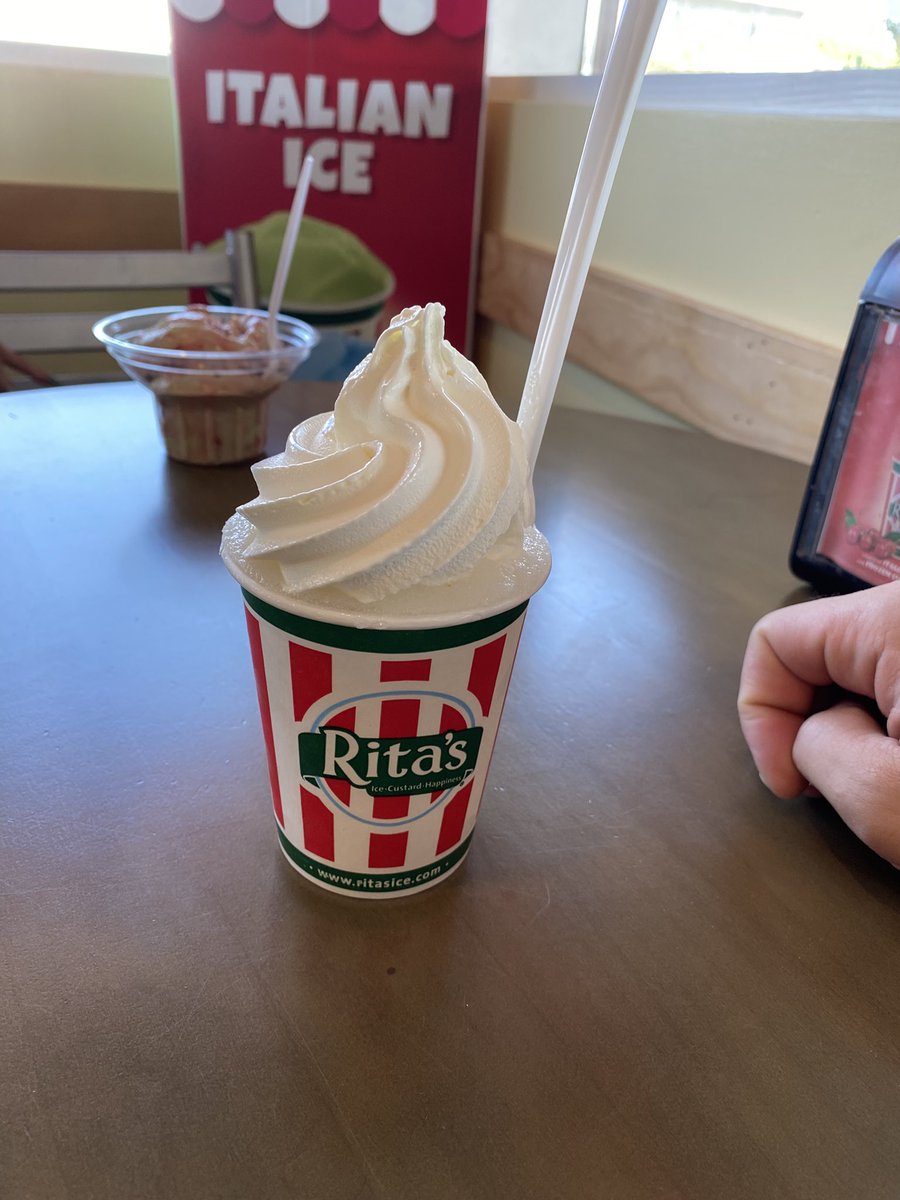 DanReginato's tweet photo. Californian having one of these for the first time. No Swedish fish, but a lemon gelati is alllllllright. @HFoleyComedy @KevinRyanComedy https://t.co/bPSGKkPCXa