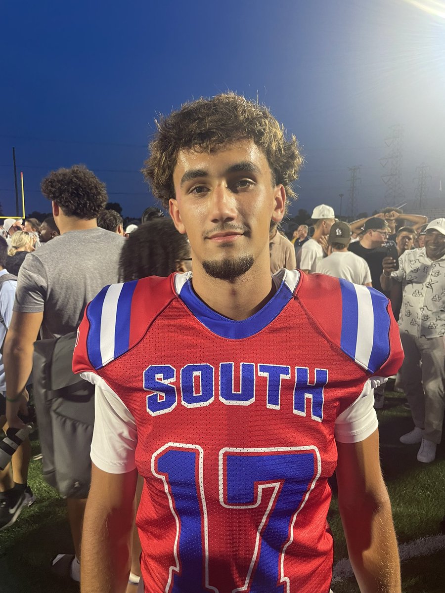 Congratulations <a href="/ZachNaessens/">Zach Naessens</a>! Zach ends his FC career as a South All-Star! 

<a href="/FCFlashes/">Franklin Central Athletics</a> <a href="/Coach_West90/">Jayson West</a>