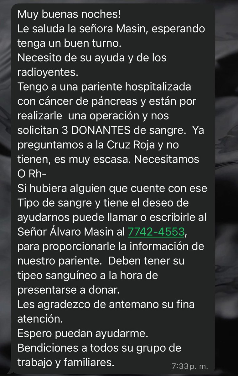 NoMienta's tweet image. 🚨 #ServicioSocial
Urgen al menos tres donantes de sangre tipo O RH-
@alertux #Traficosv