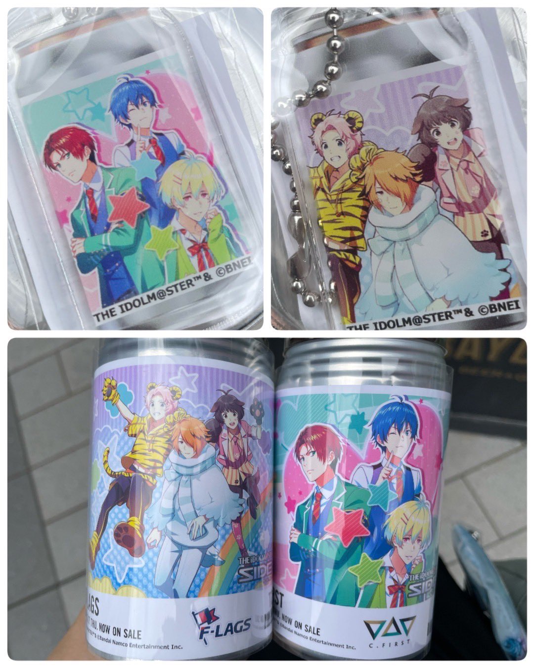 SideM　サントリー　ウーロン茶　コラボ缶　C.FIRST SideM サントリー ウーロン茶 コラボ缶 C.FIRST - メルカリ