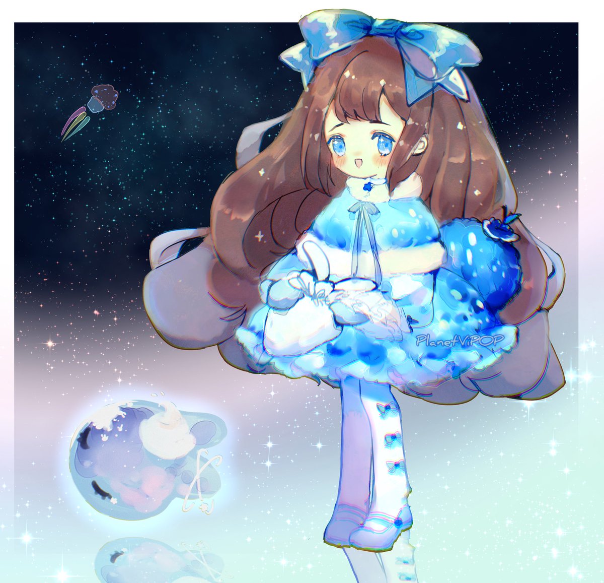 PlanetViPOP's tweet image. #LittleBlueMuffinDay2025