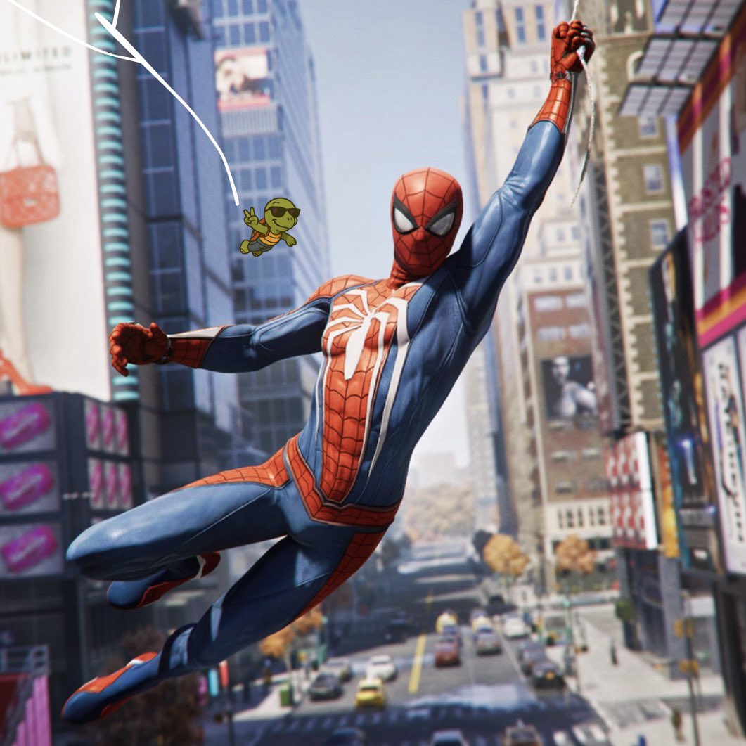 SLOMOTheTurtle's tweet image. With great power comes great responsibility

#SLOMO #TurtleToken #Spiderman #meme #memecoin #crypto #trending #NYC