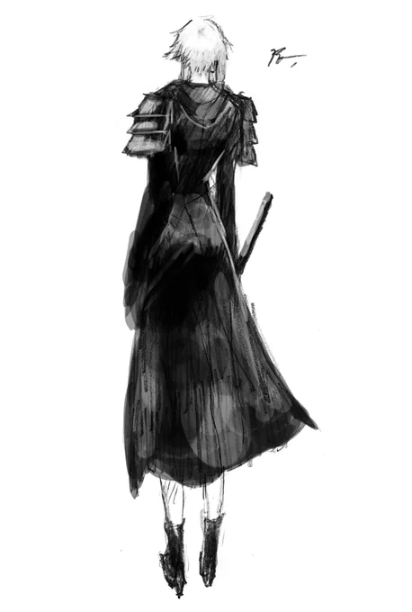 #後ろ姿からしか得られない栄養があるので見た人も貼る #イラスト 見たので。