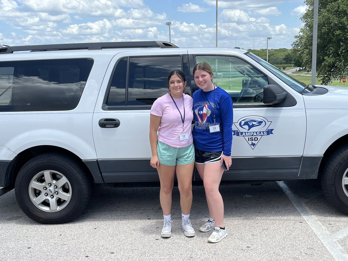 Bailey and Chloe had a great time working on their speech and debate skills at the wonderful TSDC camp in Tyler, Texas. For the last week, they’ve learned from some of the very best teachers and coaches the state has to offer. They’re ready to make Lampasas proud! #BadgerNation