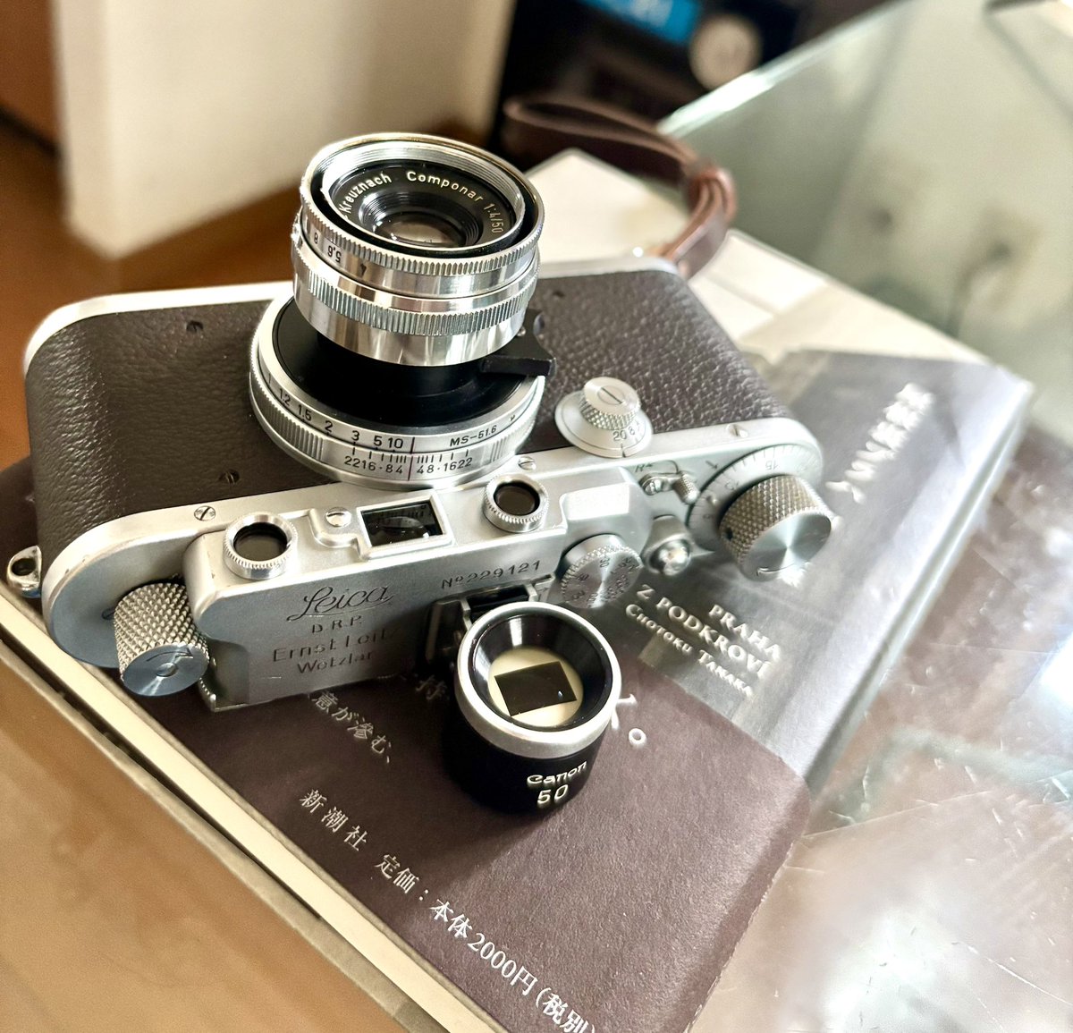 YOU_tanko's tweet image. 今日のスナップフォトカメラ📸
#barnak 
#scheneider 
#ms-optics 
#canon