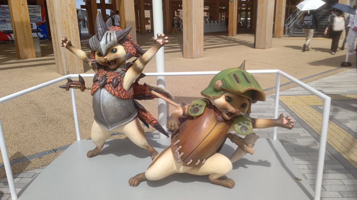 万博！
来た！

仕事だけど…orz