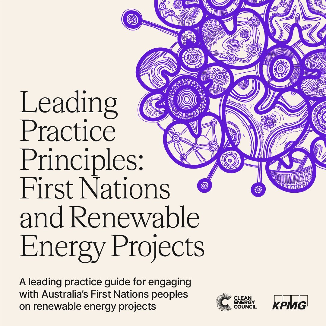 solarcitizens's tweet image. This #naidoc week, check out @cleannrgcouncil 'comprehensive national guide on meaningful engagement, consent, participation and benefit-sharing with #FirstNations people on #renewableenergy projects' ow.ly/YIZ950Wo7XY
