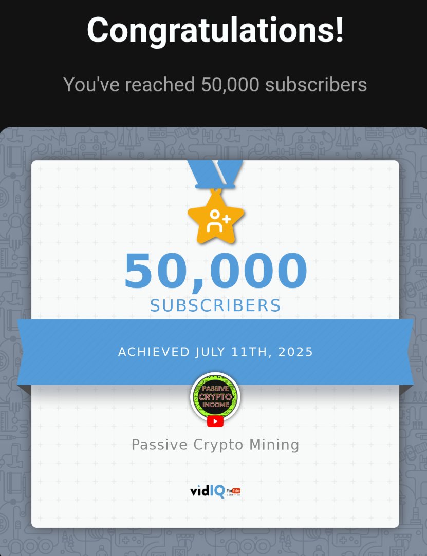 Passive Crypto Income | #Token2049 Dubai (@passivecryptom) on Twitter photo Guys, I just woke up to this notification..
I was just informed that this is partly due to <a href="/BeamableNetwork/">Beamable Network</a> pushing my video to the community there!!
The bull run is coming ..🎉 Guys, I just woke up to this notification..
I was just informed that this is partly due to <a href="/BeamableNetwork/">Beamable Network</a> pushing my video to the community there!!
The bull run is coming ..🎉