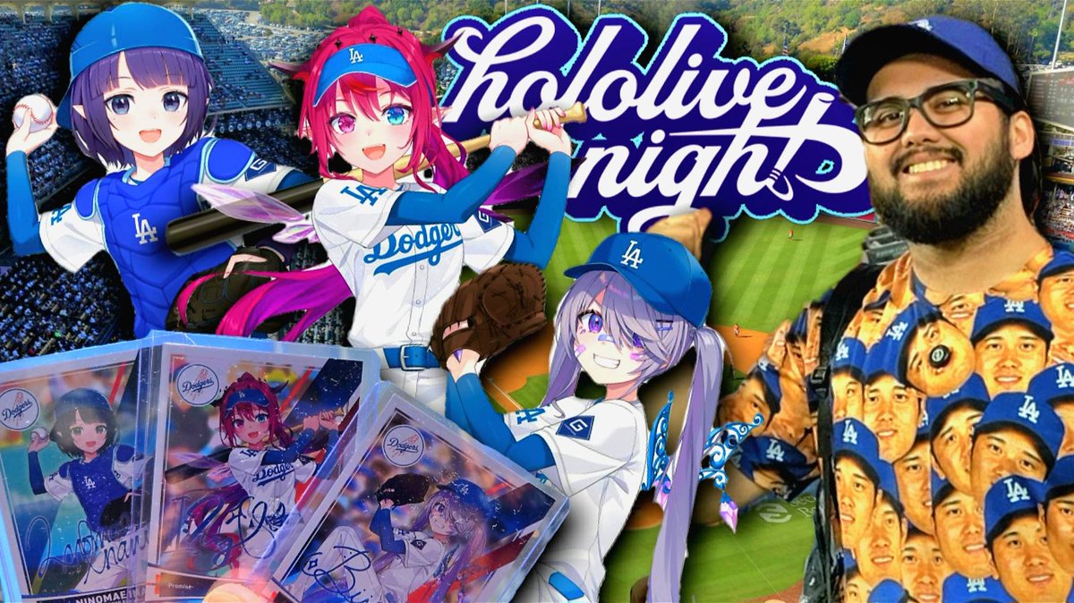 mozowoYT's tweet image. ⚾️hololive made history once again at Dodger Stadium!🌟
🌟youtu.be/9W7sHXjxLfg⚾️
#hololiveDodgers #hololive