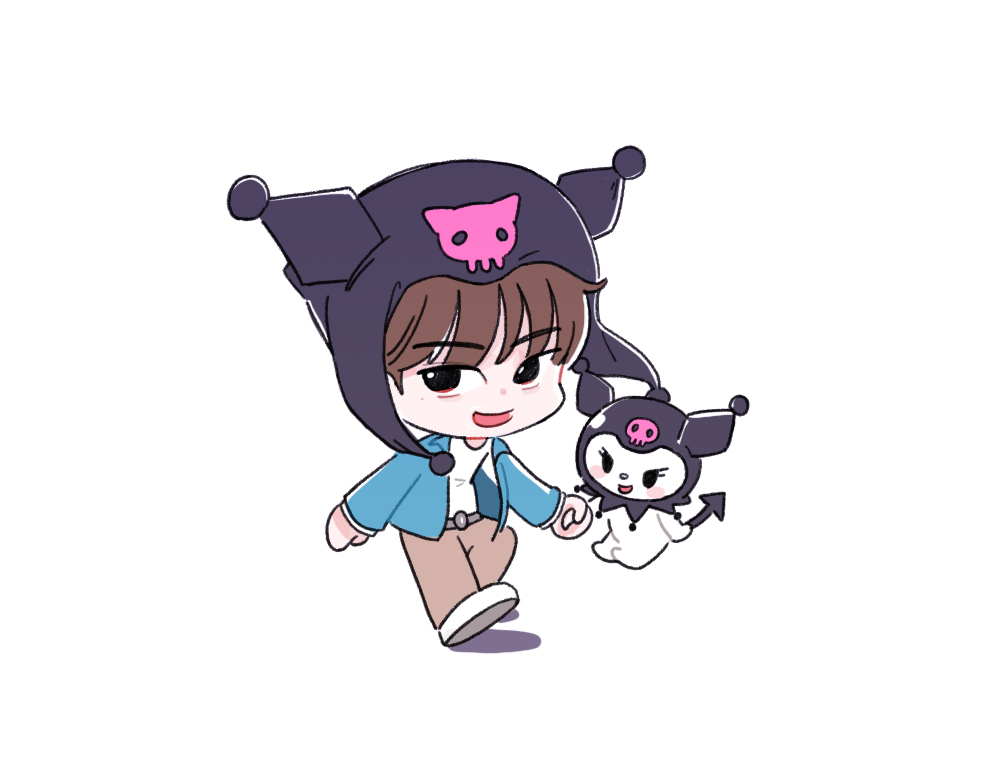 쿠로미랑 원우🖤