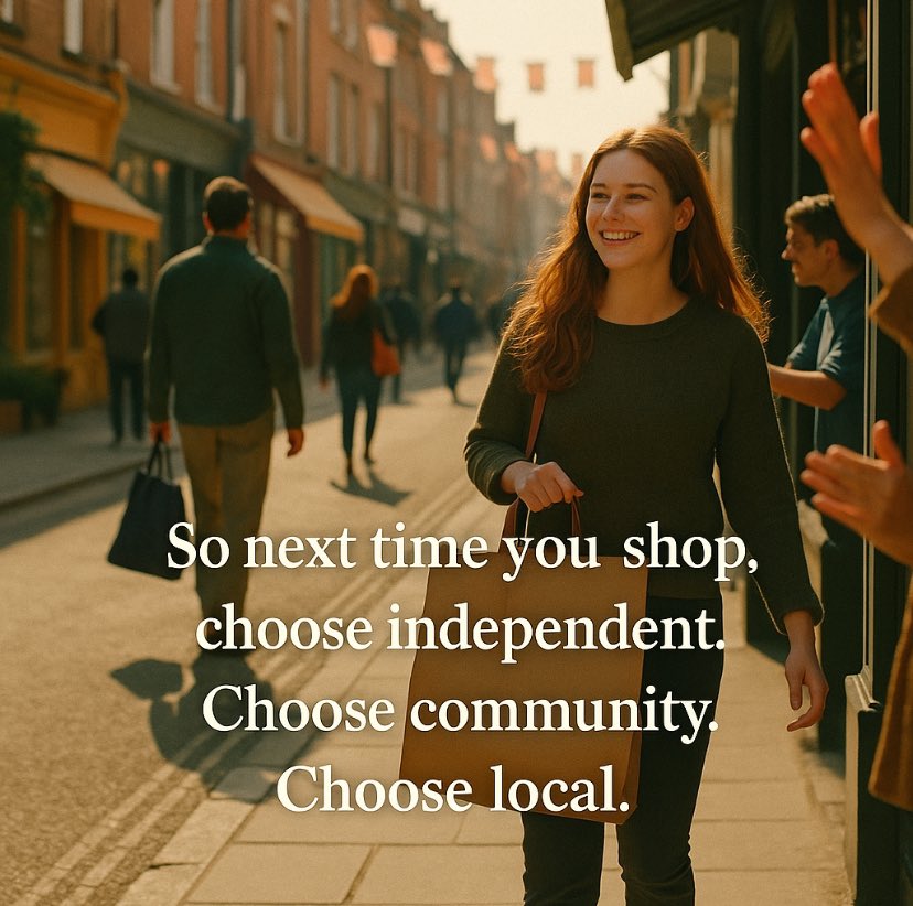 Hey. It’s #ShopLocal Saturday!! So avoid the big box shops and  Amazon and get down to your local #smallbiz and spend a little of your hard earned cash. Please send a pic of wherever you go🙏 Please RT😁👍