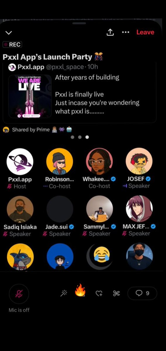 pxxl_space's tweet image. The launchparty was successful.
No hangovers; just full hearts and 527 people who showed up to support something we’ve been quietly building. 🥹💜
Thank you to everyone who tuned in, shared love, asked questions,or just listened.
PXXL is live. And this is only the beginning.