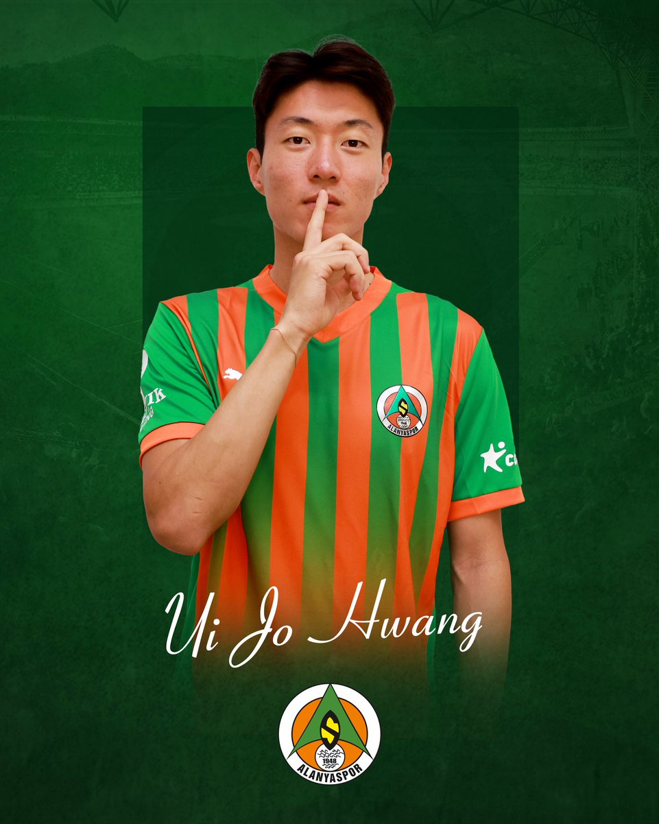 💥Transfer Raporu 

✍️Alanyaspor, Güney Koreli forvet Ui-jo Hwang’ın sona eren sözleşmesini 2 yıl uzattı.🟢🟠