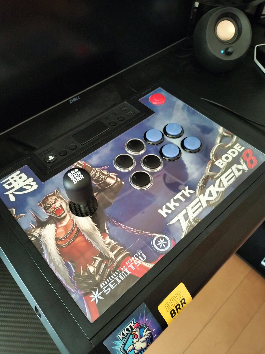 KKTK_BODE's tweet image. 在庫切れでずーっと待っていたBRRのシルキータッチやっとGET．めっちゃ軽く、手触りも最高。ノビレバーと相性良さげ😎
@BRR_ARCADE
