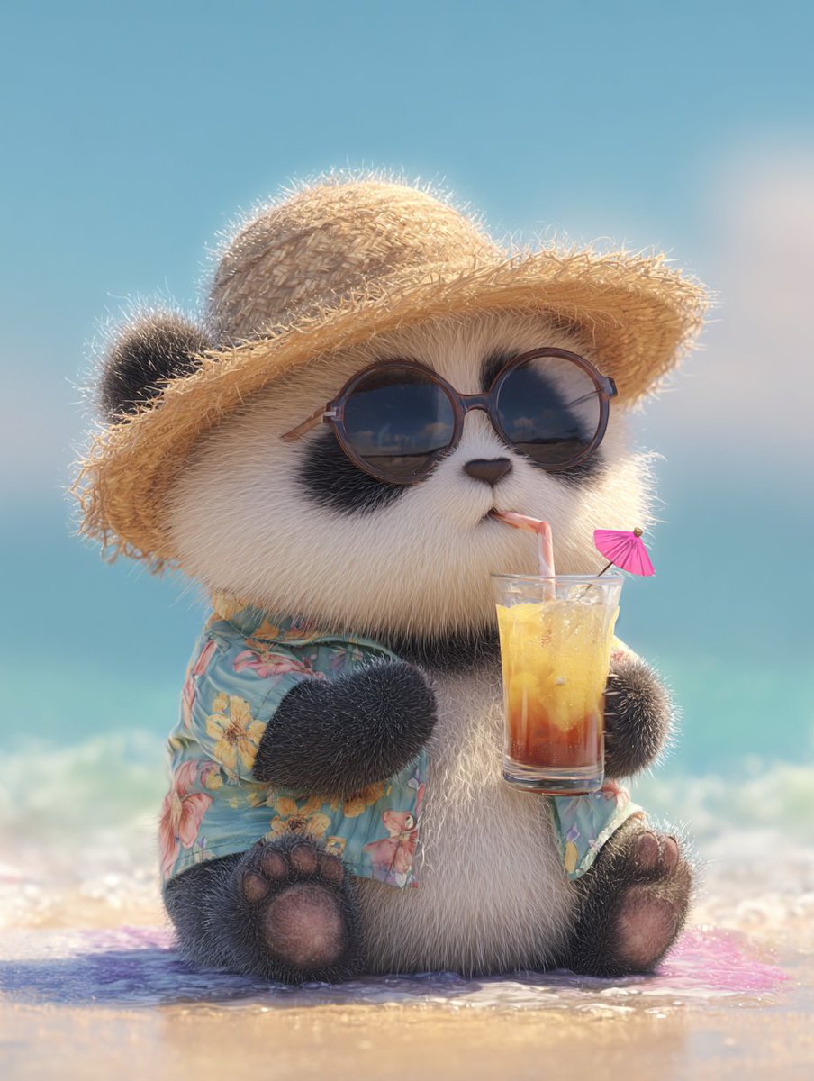 Good morning, friends! Wishing you a weekend as cool as a sea breeze 🌊☀️ No idea if you're melting too, but it's 100% beach-dreaming weather here. Stay hydrated, stay chill, and may your drink be colder than your inbox. 🏖️🍹