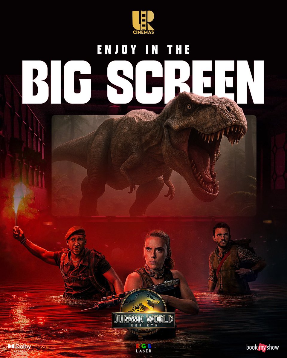 UmaaRajendra's tweet image. Classics never go out of style 🦖 Enjoy #JurrasicWorldRebirth one final time in the big screens this week 🎬