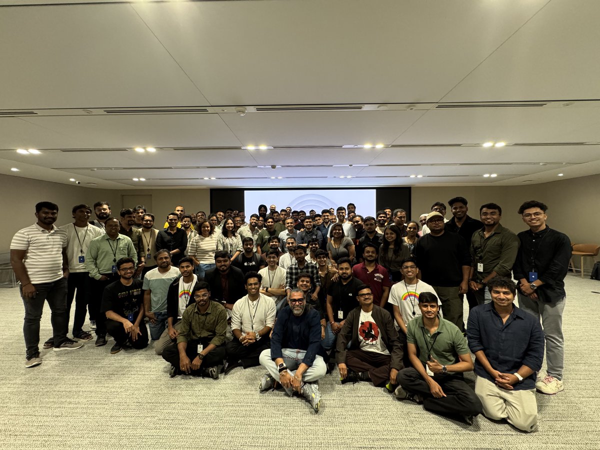 Recently, I visited the Apple Dev Center in Bengaluru to catch up on the latest updates from WWDC'25.

Thanks to Apple for getting me on stage and let me share my experience since this was my first WWDC! 🙏🏻

As always - got to meet great folks and had great conversations! ✨