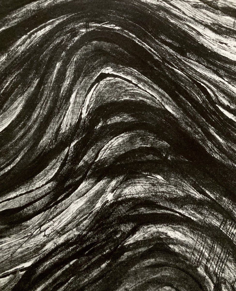 NicholaScrutton's tweet image. Etching detail, test. #drawing #etching #print #liminal #sound #flow #abstract #landcsape