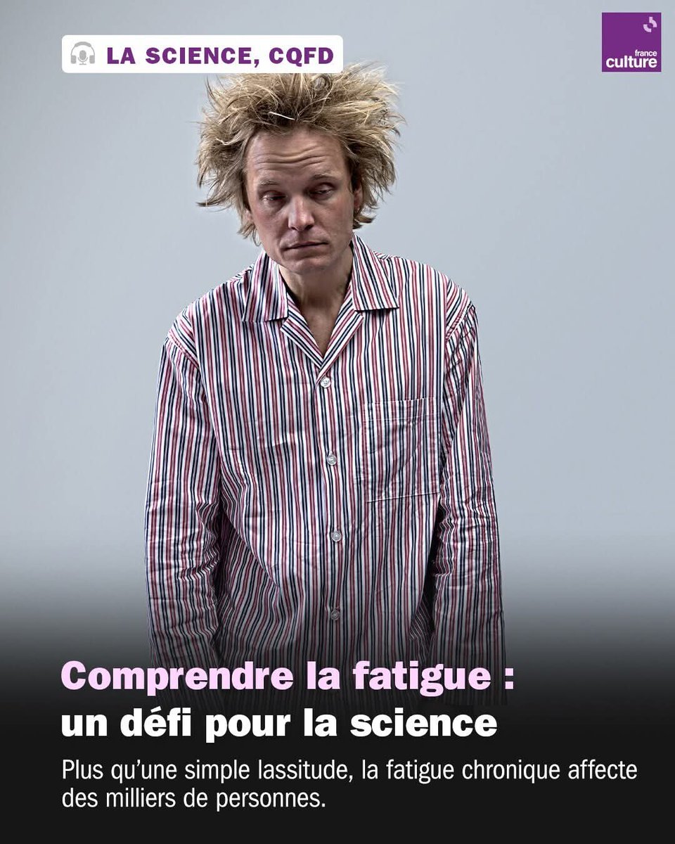 Fatigué ? Vous n’êtes pas seul. Pourquoi certains jours, même après une bonne nuit, le moindre effort semble insurmontable ? Découvrez ce que votre cerveau essaie de vous dire.
➡️ l.franceculture.fr/7oN