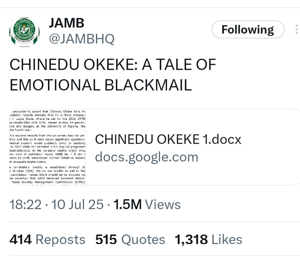 adeosunm's tweet image. Emotional blackmail is the coward's veil - it hides guilt beneath a cloak of manipulation. When people weaponize emotions to cover their crimes, accountability becomes the victim and trust eroded! Without ethnicising crimes, it's curious the propensity of a people to crimes!
