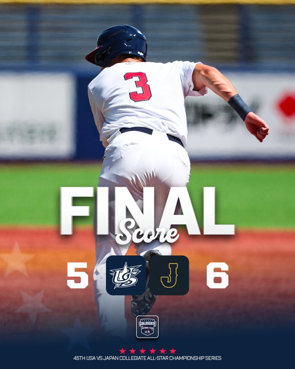 USA Baseball CNT (@usabaseballcnt) on Twitter photo Our rally falls short. Final from game four. Our rally falls short. Final from game four.