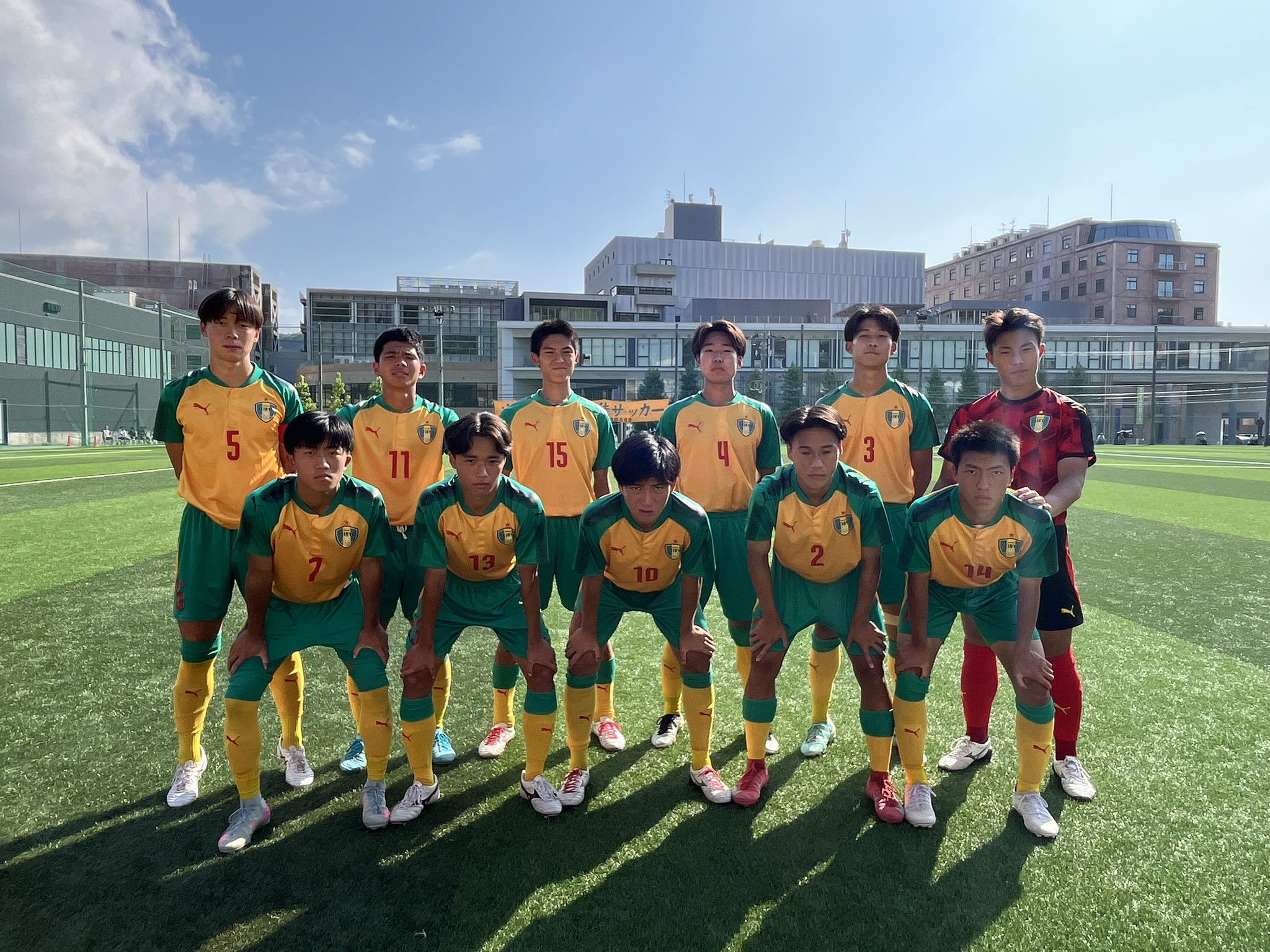 星稜高校サッカー部ユニ