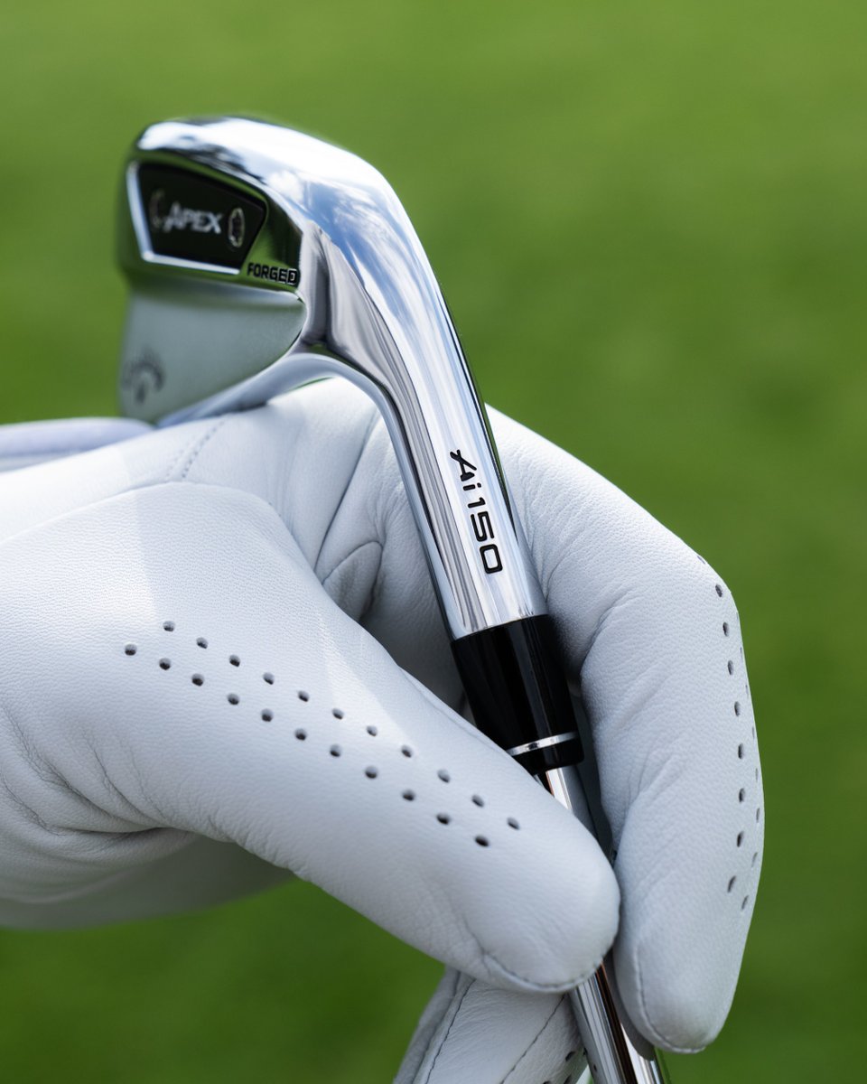 drummondgolf's tweet image. Callaway Apex Ai150 Irons🏌🏼‍♂️

These irons serve a sleek look and superior spin consistency. Designed for more advanced golfers, they offer improved distance control through Callaway's Ai10x face technology.👌

In-store and online end of July.

#ApexAi150 #CallawayGolf #AiPrecision
