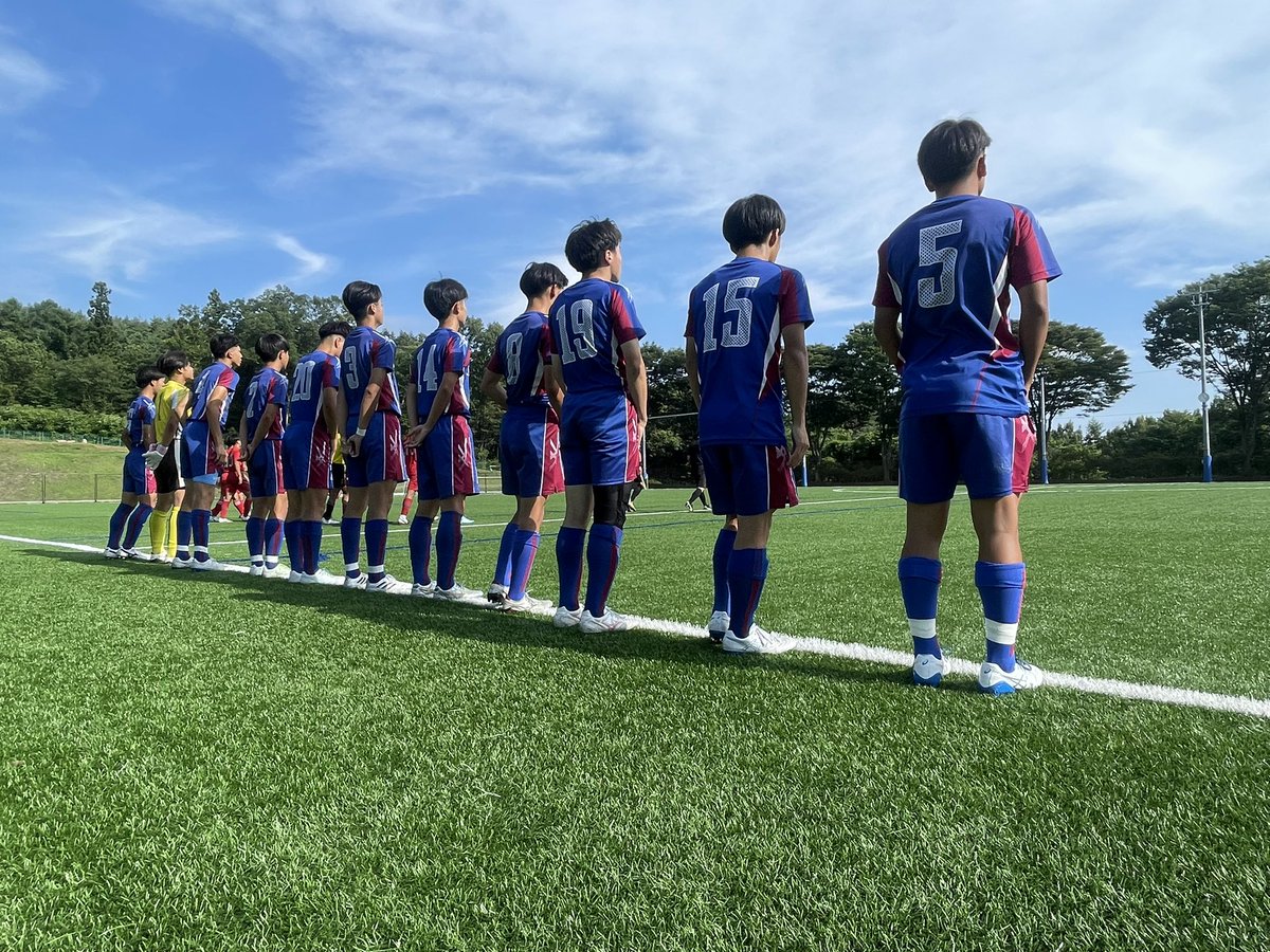 ユースリーグ2部 7/12(土) 山梨学院vs帝京第三 16:00kickoff‼️
