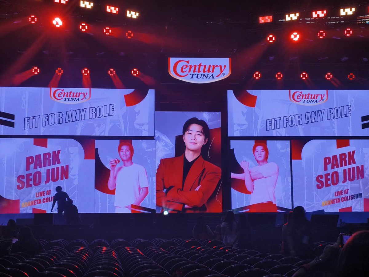 OneSeoulPH's tweet image. The stage is ready for Park Seo Jun!
Presented by @WilbrosLive @Century_Tuna
#ParkSeoJunCenturyTunaPh2025 #ParkSeoJun