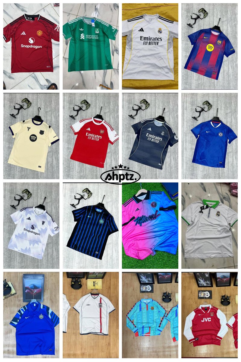 _Shoptees's tweet photo. Day 12 of posting what I sell till I hit my target audience🤞

iSell Club Jerseys👍

PRICE: 17,000NGN
RETRO JERSEYS: 22,000NGN
Customization: 3,000NGN

All clubs available ✨ https://t.co/CVOnAtnP6Q
