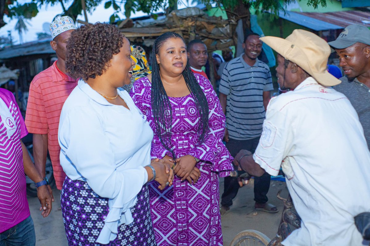 shangwe Ayo (@ayo_shangwe) on Twitter photo Uongozi unao acha alama
Call her <a href="/SemuDorothy/">Dorothy Semu</a> Kiongozi wa Chama na Mtia nia wa Kiti cha Urais wa Jamuhuri ya Muungano wa Tanzania. Uongozi unao acha alama
Call her <a href="/SemuDorothy/">Dorothy Semu</a> Kiongozi wa Chama na Mtia nia wa Kiti cha Urais wa Jamuhuri ya Muungano wa Tanzania.