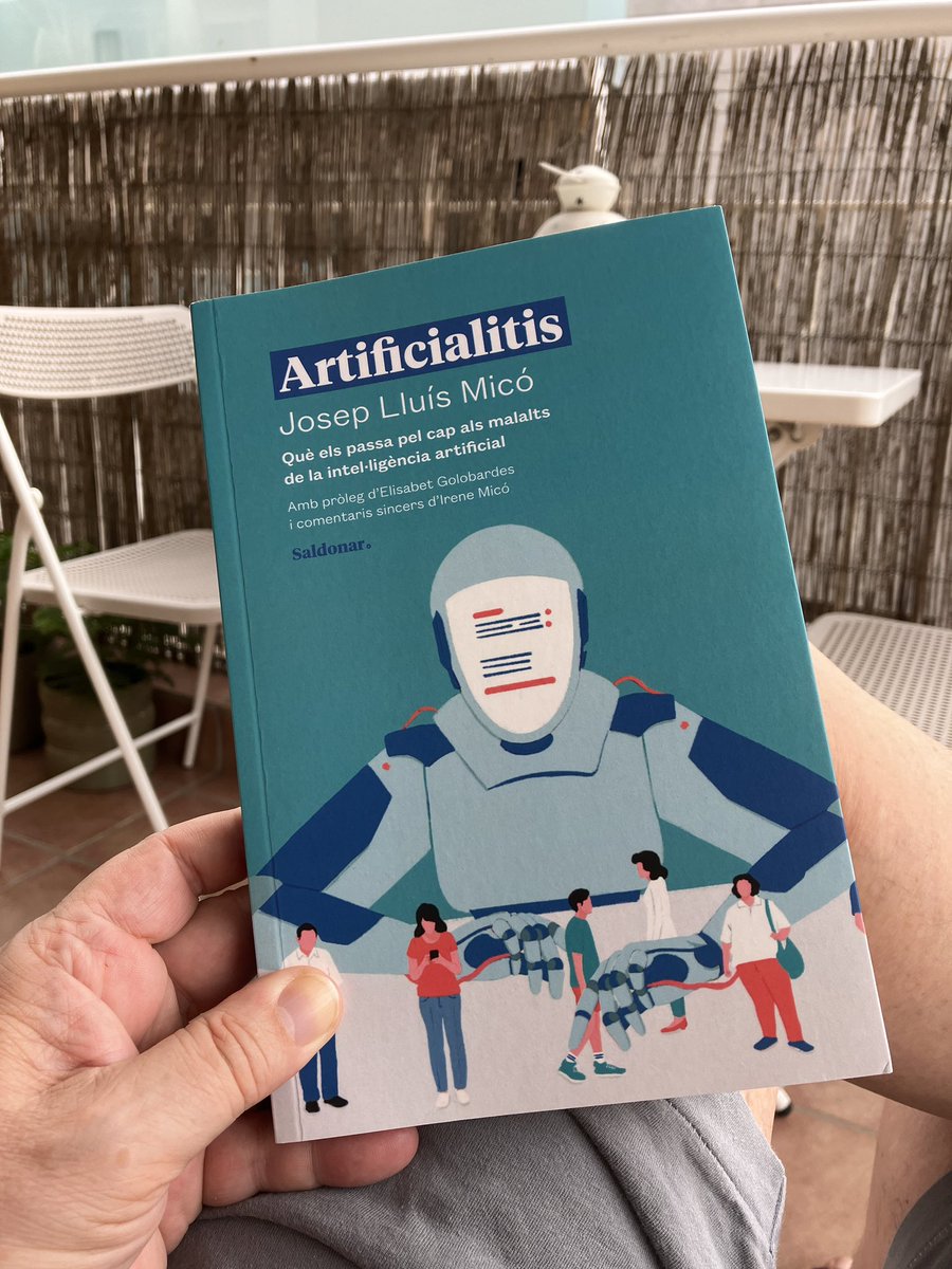 Entre curs i curs d’IA, sovint va bé agafar una mica de perspectiva. Com la que ens regalen Josep Lluís Micó i Irene Micó (un pare molt orgullós de la seva filla i viceversa), amb pròleg magnífic d’<a href="/egolobardes/">Elisabet Golobardes</a> 👏🏻