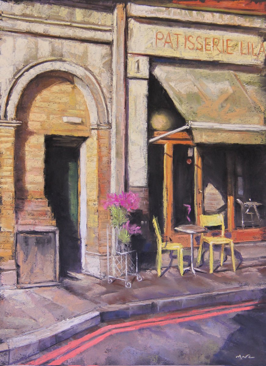 MGooderham's tweet image. Here&apos;s one from the archives. 
The Patisserie.
40x60cm.