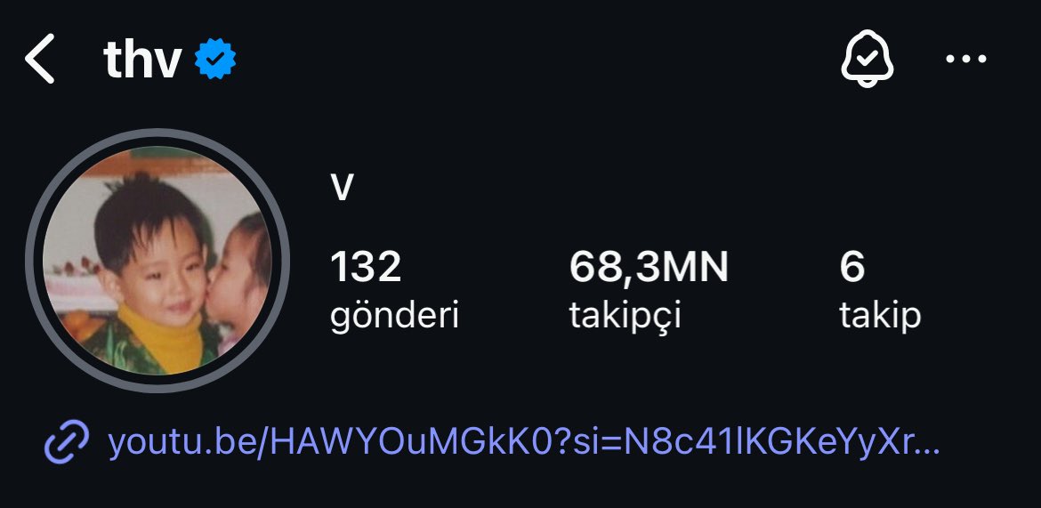 Taehyung, Instagram profil fotoğrafını değişmiş😭😭