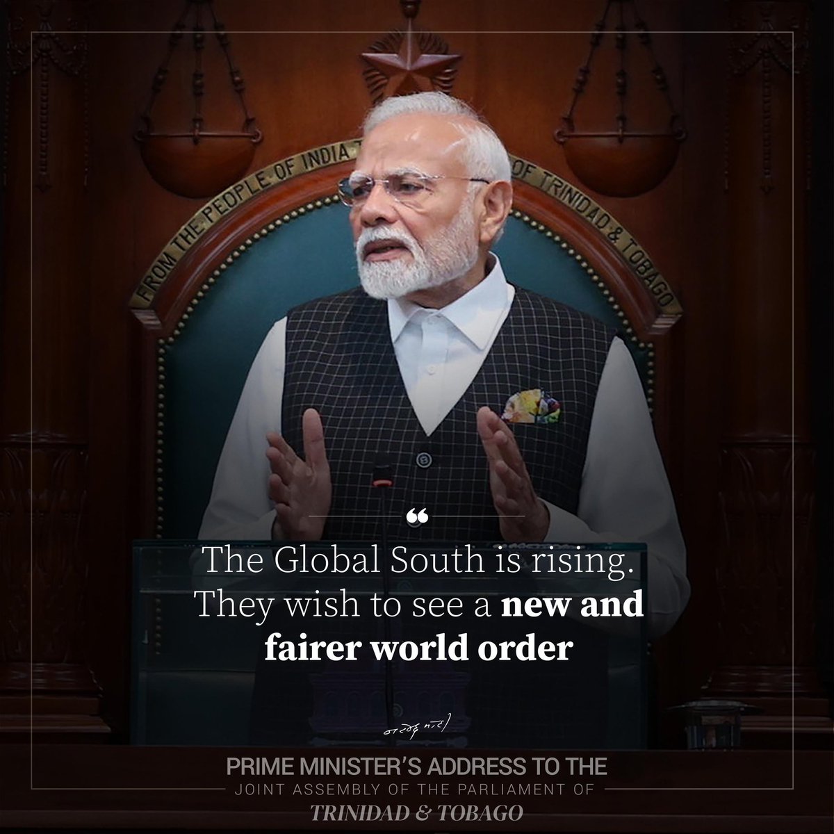 India in Rwanda (High Commission of India, Kigali) (@indiakigali) on Twitter photo The Global South is rising.
They wish to see a new and fairer world order.
<a href="/MEAIndia/">Randhir Jaiswal</a> The Global South is rising.
They wish to see a new and fairer world order.
<a href="/MEAIndia/">Randhir Jaiswal</a>