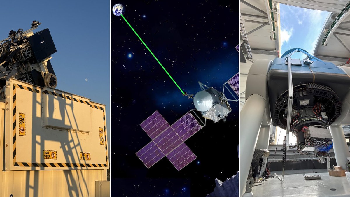 L’<a href="/esa/">European Space Agency</a> ha stabilito per la prima volta un #collegamento ottico con una #sonda nello spazio profondo, inviando e ricevendo con successo un segnale #laser dalla missione #Psyche della <a href="/NASA/">NASA</a> a 265 milioni di km di distanza.
astrospace.it/2025/07/12/les…