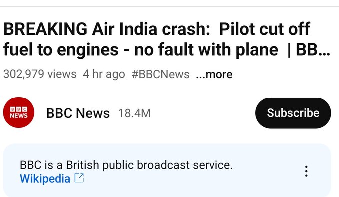 VNPanchal's tweet image. Why comprehend the document (written in English) when you want to make a headline!
The BBC is just a mouthpiece for their masters.