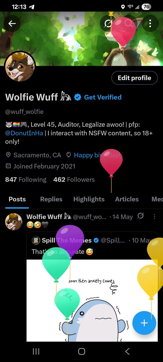 Wolfie Wuff 𓃦 tweet media