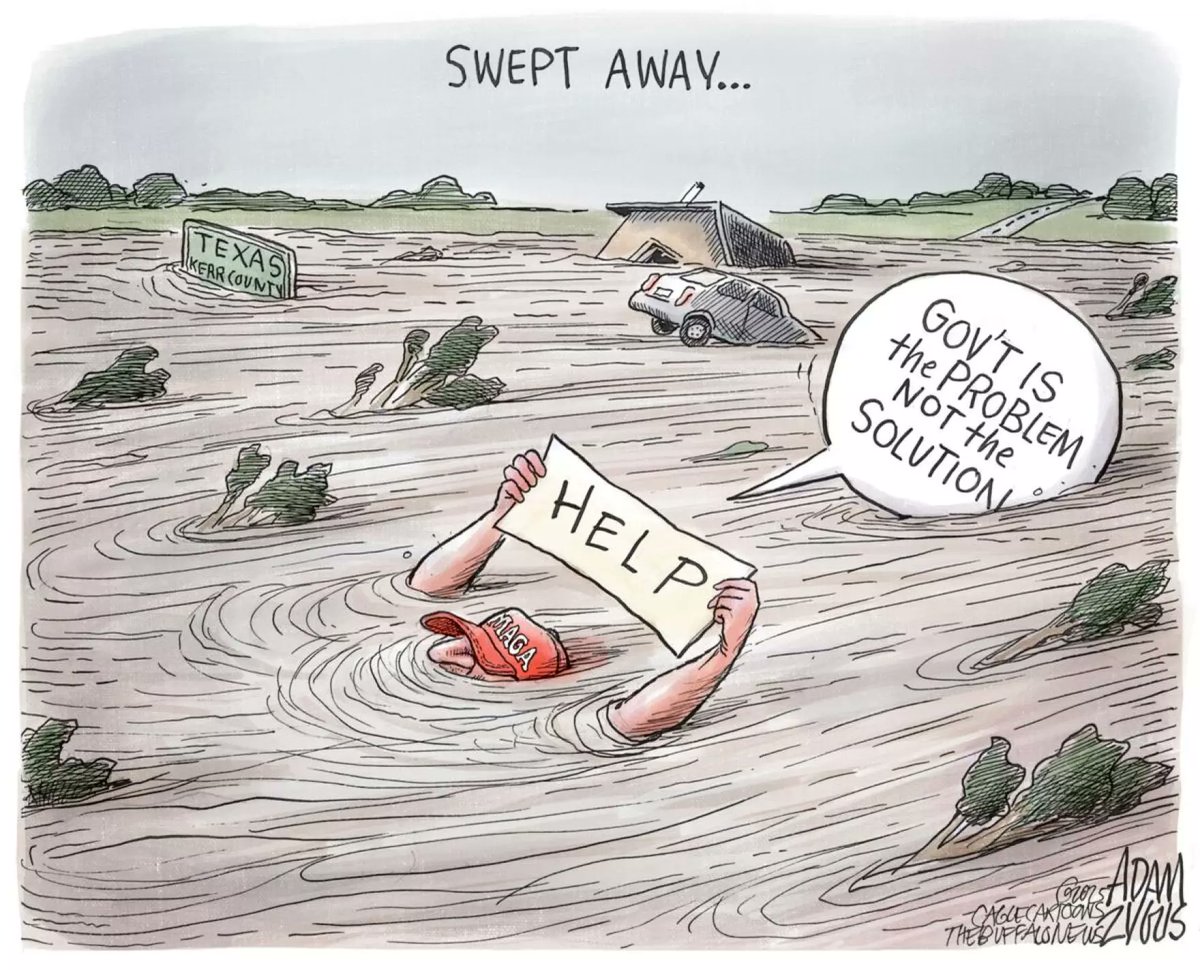 Chappatte Cartoons (@patchappatte) on Twitter photo An event called, "Drawing support for local journalism"was canceled at the Buffalo history Museum after threats of violence against editorial cartoonist <a href="/adamzyglis/">Adam Zyglis</a>. His cartoon on the Texas floods has drawn furor from MAGA supporters. <a href="/freedomcartoons/">Freedom Cartoonists</a> supports Adam! An event called, "Drawing support for local journalism"was canceled at the Buffalo history Museum after threats of violence against editorial cartoonist <a href="/adamzyglis/">Adam Zyglis</a>. His cartoon on the Texas floods has drawn furor from MAGA supporters. <a href="/freedomcartoons/">Freedom Cartoonists</a> supports Adam!