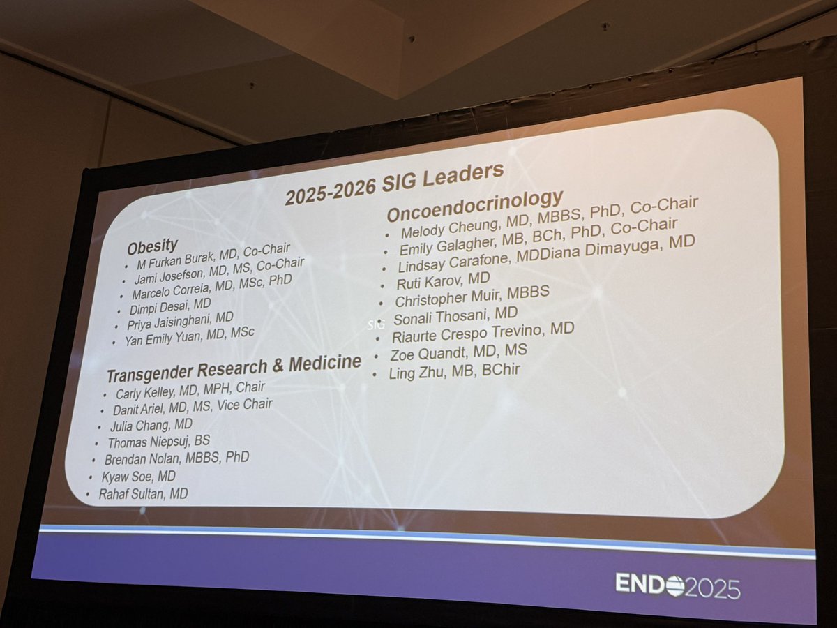 Afreen Shariff, MD (@afreenshariffmd) on Twitter photo My third baby #oncoendocrinology #SIG <a href="/TheEndoSociety/">Endocrine Society</a>. Now at close to 400plus members. #ENDO2025
It has been an honor to start this and raise it from 0 to 1 to now in the 100s.
We are supporting oncology practices around the world with onco endocrinologists 🌎join us! My third baby #oncoendocrinology #SIG <a href="/TheEndoSociety/">Endocrine Society</a>. Now at close to 400plus members. #ENDO2025
It has been an honor to start this and raise it from 0 to 1 to now in the 100s.
We are supporting oncology practices around the world with onco endocrinologists 🌎join us!